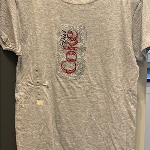 Gray Diet Coke Graphic T-Shirt